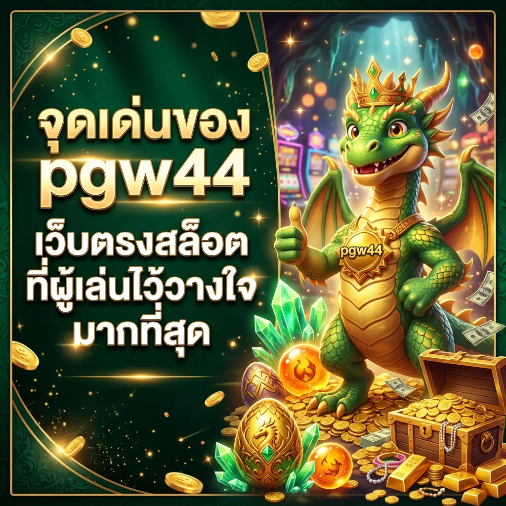 pgw44 สล็อตเว็บตรง รวมเกมแตกง่าย 2026