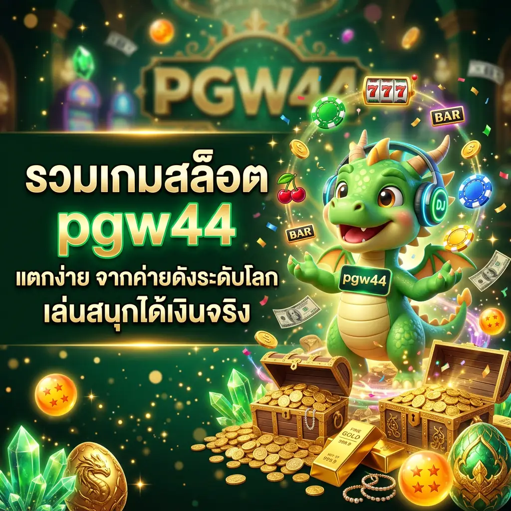 pgw44 เว็บสล็อตยอดนิยม เล่นได้เงินจริง