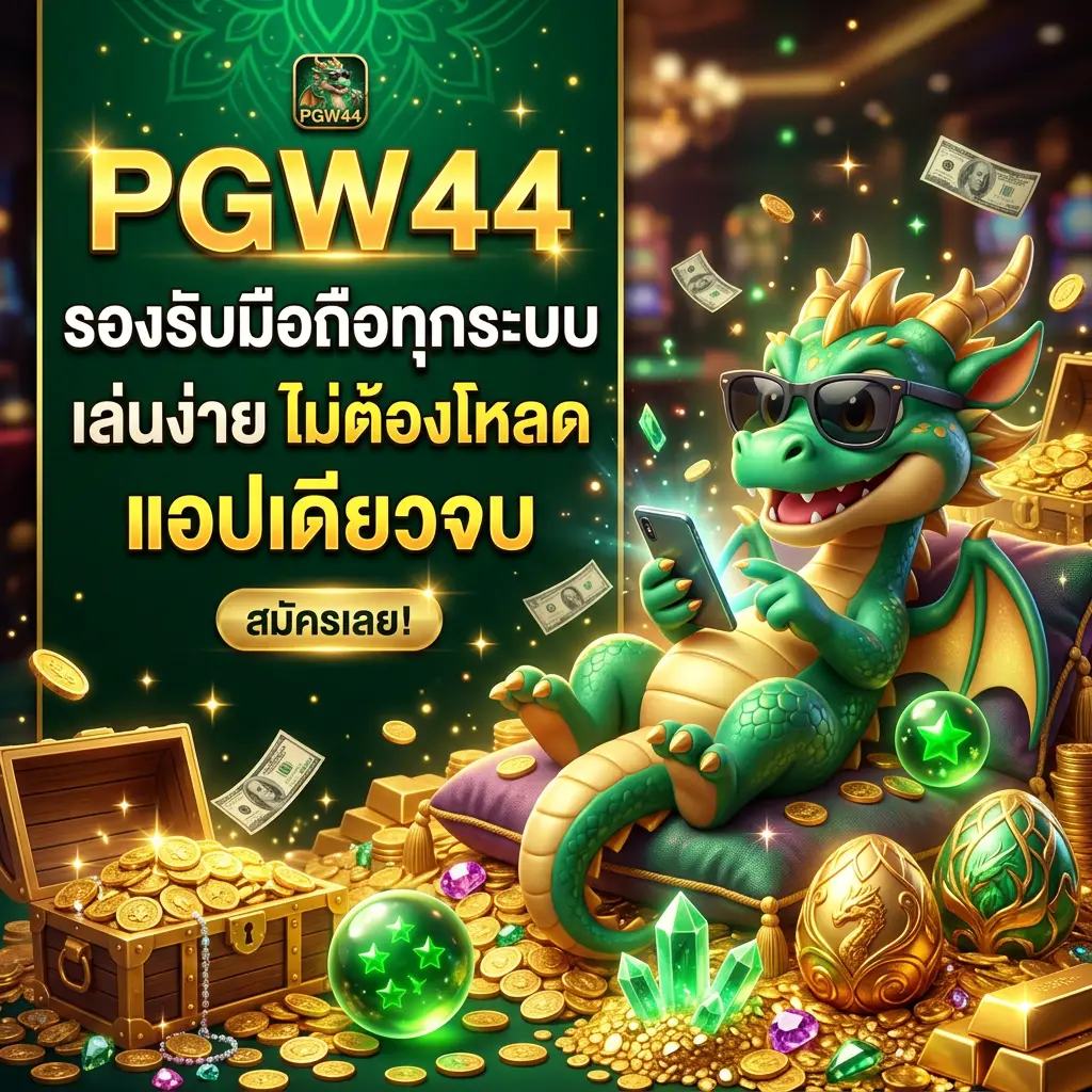 pgw44 เกมสล็อตยอดนิยม เล่นง่ายได้เงินจริง
